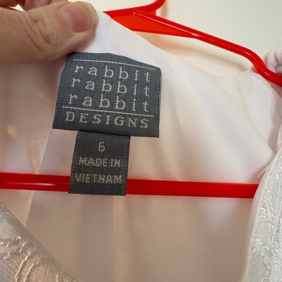 Rabbit Rabbit Rabbit White Lace Dress - Picture 4 of 6
